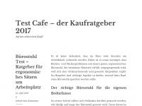 Screenshot des Blogs The Sweet Life