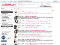 Screenshot des Blogs Neuigkeiten rund um Kassenhardware
