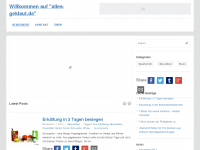 Screenshot des Blogs Alles-Geklaut
