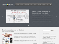 Screenshot des Blogs unblogable