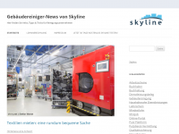 Screenshot des Blogs Skyline Blog