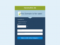 Screenshot des Blogs Herzmutter – Mama Blog