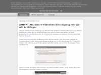 Screenshot des Blogs UbuntION