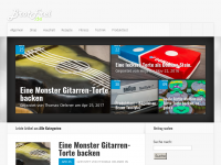 Screenshot des Blogs Brotfrei.de