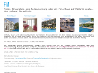 Screenshot des Blogs Urlaub auf Mallorca