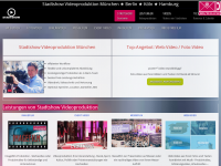 Screenshot des Blogs Stadtshow Videoproduktion München