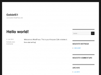 Screenshot des Blogs Gebiet51.de – Tiere – Infos – Bilder – Humor