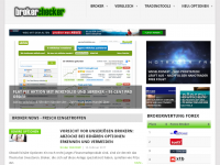 Screenshot des Blogs Brokerchecker
