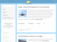 Screenshot des Blogs Unser Reisetipp