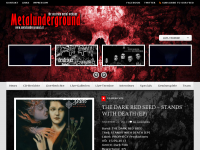 Screenshot des Blogs Metal Underground Webzine Austria
