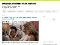 Screenshot des Blogs Dschungelcamp.tv