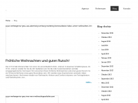 Screenshot des Blogs Blog der ZZYZX Werbeagentur Graz