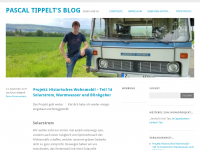 Screenshot des Blogs Pascal Tippelt’s Blog