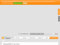 Screenshot des Blogs SoftwareDEMO Blog