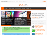 Screenshot des Blogs TechnikHiWi.de