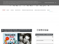 Screenshot des Blogs Art Armada