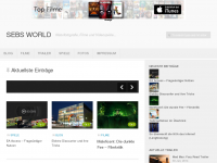 Screenshot des Blogs Sebs World