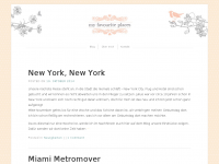 Screenshot des Blogs my favorite places