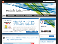 Screenshot des Blogs guenstige-handytarife-im-vergleich
