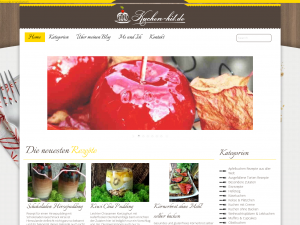 Screenshot des Blogs kuchen-hit.de