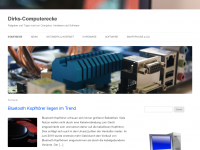 Screenshot des Blogs Dirks-Computerecke