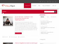 Screenshot des Blogs Dating-Vergleich.com – Neutrale Testbericht zu Dating Portalen