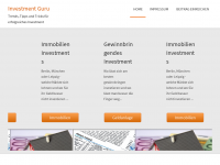 Screenshot des Blogs Investment Guru
