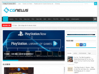 Screenshot des Blogs CGNews.net