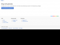 Screenshot des Blogs Storys mit Dressing