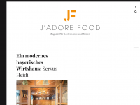 Screenshot des Blogs J’ADOREFOOD