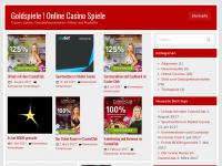 Screenshot des Blogs Goldspiele ! Online Casino Spiele