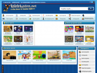 Screenshot des Blogs Spiele – Kostenlos Online Flash Spiele auf spielekasten.net