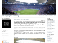 Screenshot des Blogs Pleitegeigers Weblog