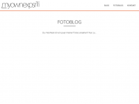 Screenshot des Blogs MyOwnExpsr – Christian’s Fotoblog