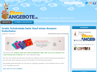 Screenshot des Blogs Elternangebote