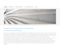 Screenshot des Blogs Skibekleidung