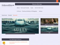 Screenshot des Blogs Hollywoodfilms