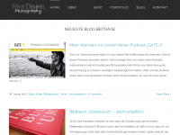 Screenshot des Blogs Feyzi Demirel Photography Blog