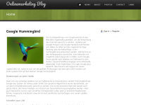 Screenshot des Blogs Onlinemarketing Blog