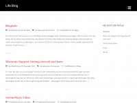 Screenshot des Blogs Life Blog