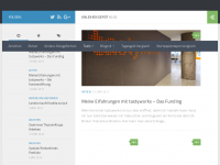 Screenshot des Blogs Anleihen Depot