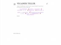 Screenshot des Blogs Veganer Teller | ‘n veganer Teller voll Nichts ;)