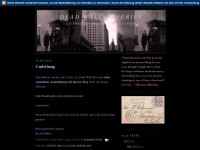 Screenshot des Blogs Dead Wall Reveries
