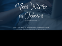 Screenshot des Blogs Mein Winter in Teheran – زمستانم در تهران