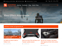 Screenshot des Blogs Gamer83.de