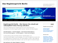 Screenshot des Blogs Firmen und Personen