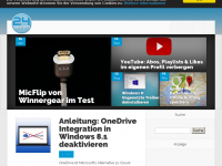 Screenshot des Blogs TechNews 247