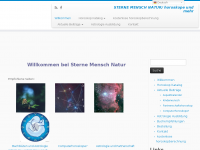 Screenshot des Blogs Sterne Mensch Natur