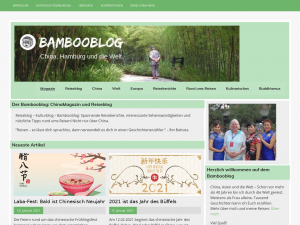 Screenshot des Blogs Bambooblog Hamburg