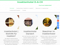 Screenshot des Blogs Insektenhaus